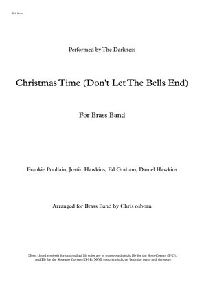 Christmas Time (don't Let The Bells End)