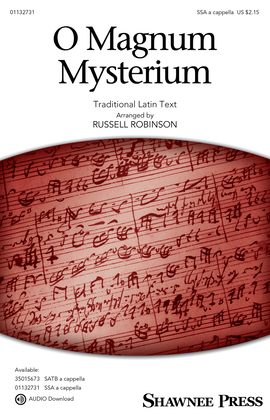 Book cover for O Magnum Mysterium