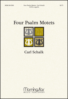 Book cover for Four Psalm Motets