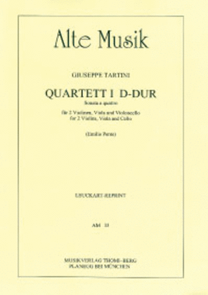 Quartett I (Sonata a quattro)