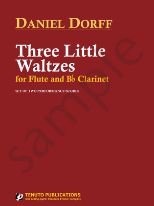Book cover for Three Little Waltzes