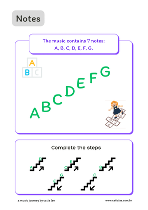 Book cover for Music Theory for Kids - Notes