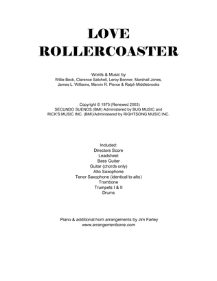 Book cover for Love Rollercoaster