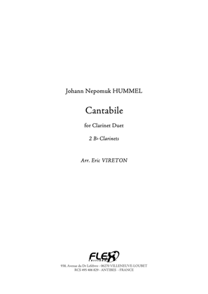 Book cover for Cantabile