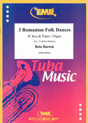 Book cover for 3 Romanian Folk Dances