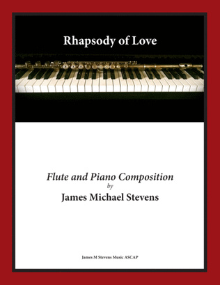 Book cover for Rhapsody of Love - Romantic Flute