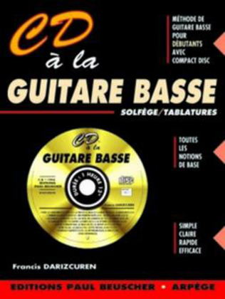 Book cover for CD A La Guitare Basse