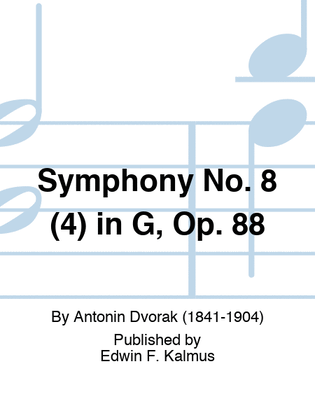 Book cover for Symphony No. 8 (4) in G, Op. 88