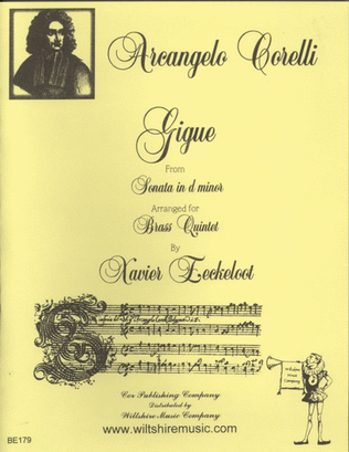 Gigue from Sonata in D Minor (Xavior Eeckeloot)