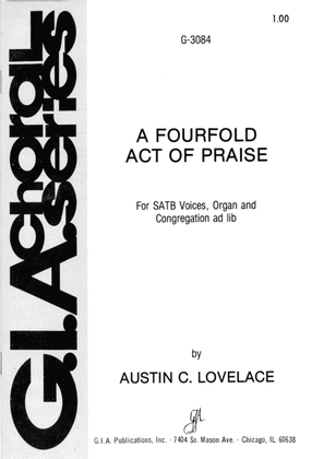 Book cover for A Fourfold Act of Praise