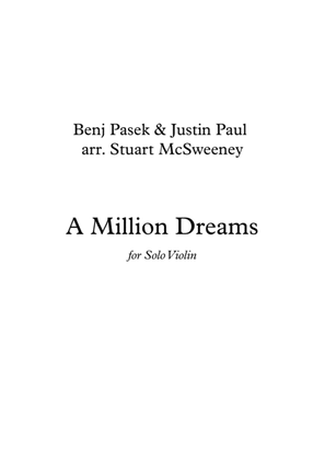 Book cover for A Million Dreams