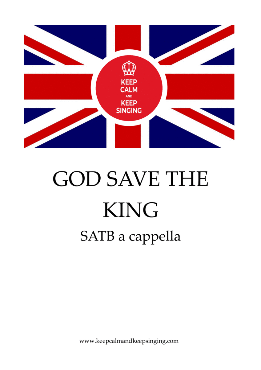 God Save the King (UK National Anthem) SATB image number null