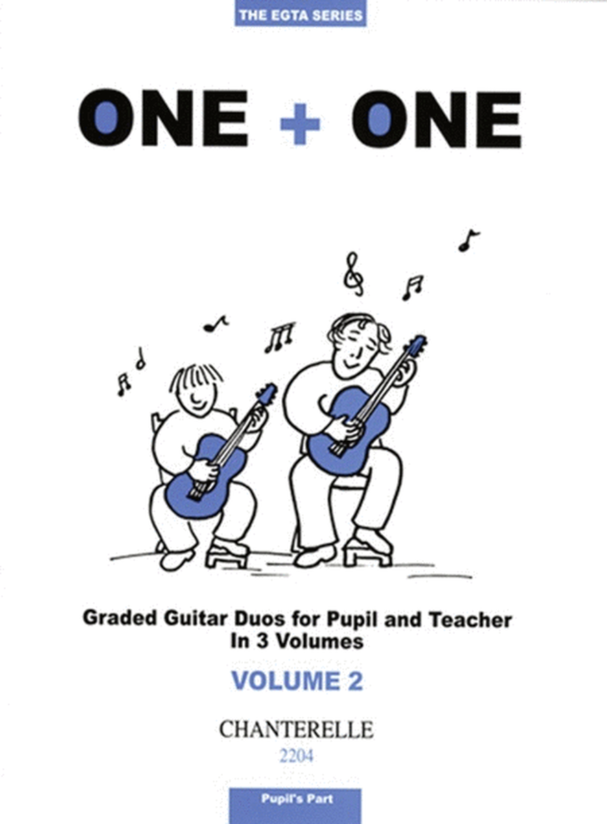 One Plus One Vol 2 Graded Guitar Duos Pupil Part