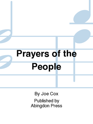 Book cover for Prayers of the People