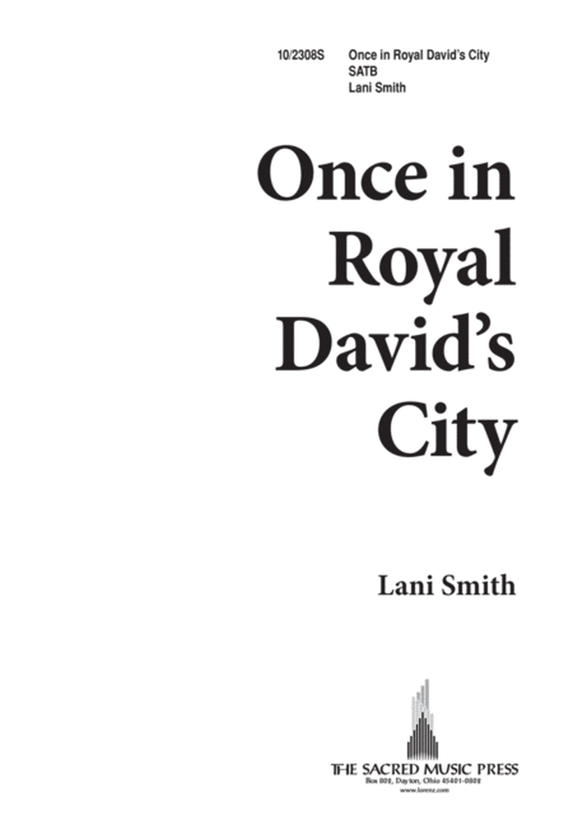 Once in Royal David's City