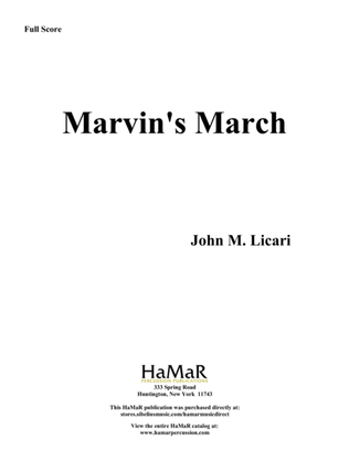 Book cover for Marvin's March
