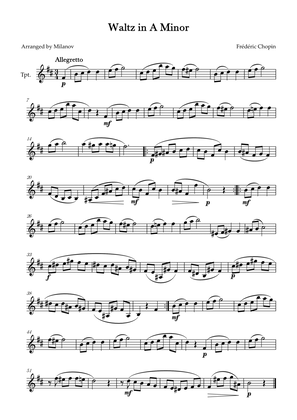 Waltz in A Minor | B. 150, Op. Posth. | Chopin | Trumpet