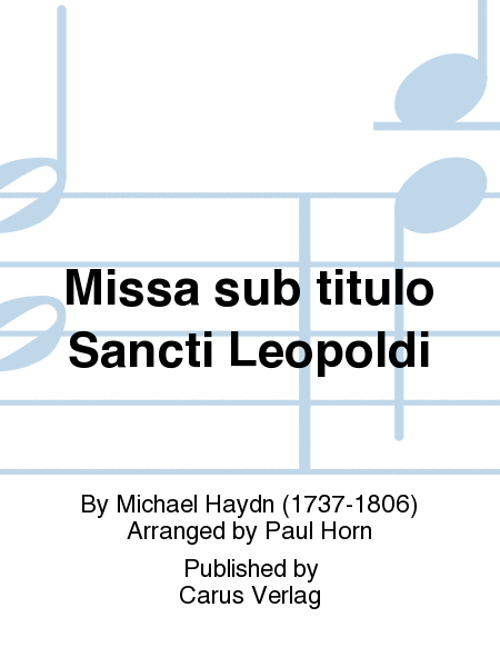 Missa sub titulo Sancti Leopoldi