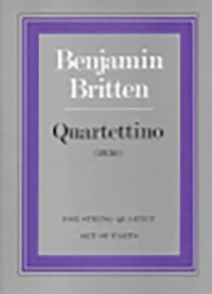 Book cover for Quartettino