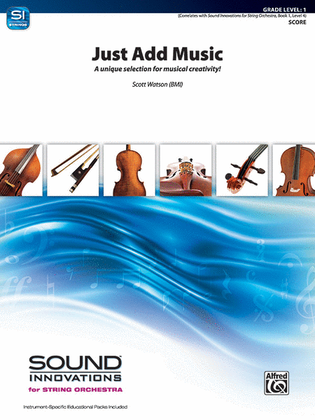 Book cover for Just Add Music