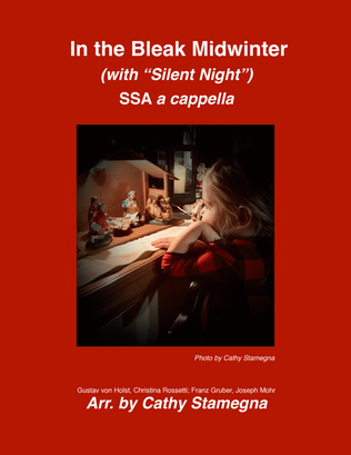 Book cover for In the Bleak Midwinter (with “Silent Night”) SSA a cappella