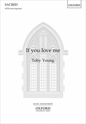 Book cover for If you love me