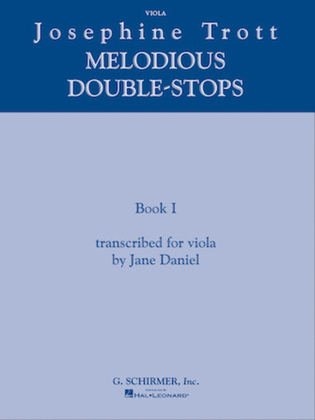 Book cover for Josephine Trott – Melodious Double-Stops Book 1