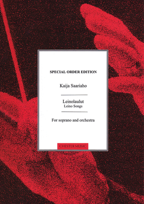 Book cover for Leinolaulut (Leino Songs)
