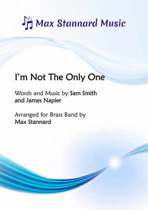 Book cover for I'm Not The Only One