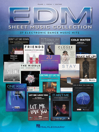 Book cover for EDM Sheet Music Collection