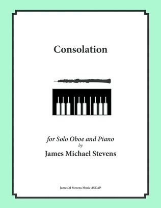 Book cover for Consolation - Oboe & Piano