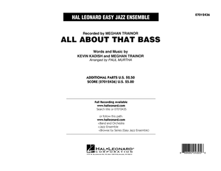 Book cover for All About That Bass - Conductor Score (Full Score)