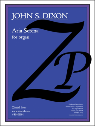 Book cover for Aria Serena