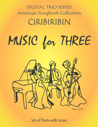 Book cover for Ciribiribin for Piano Trio