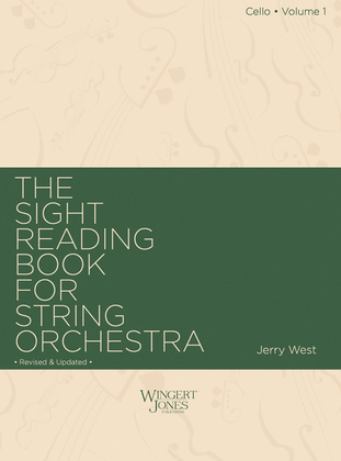 Book cover for Sight Reading Book For String Orchestra - Cello