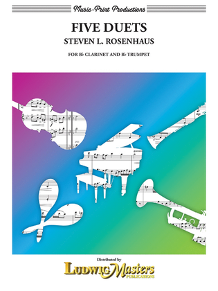 Book cover for Five Duets for Clarinet and Trumpet