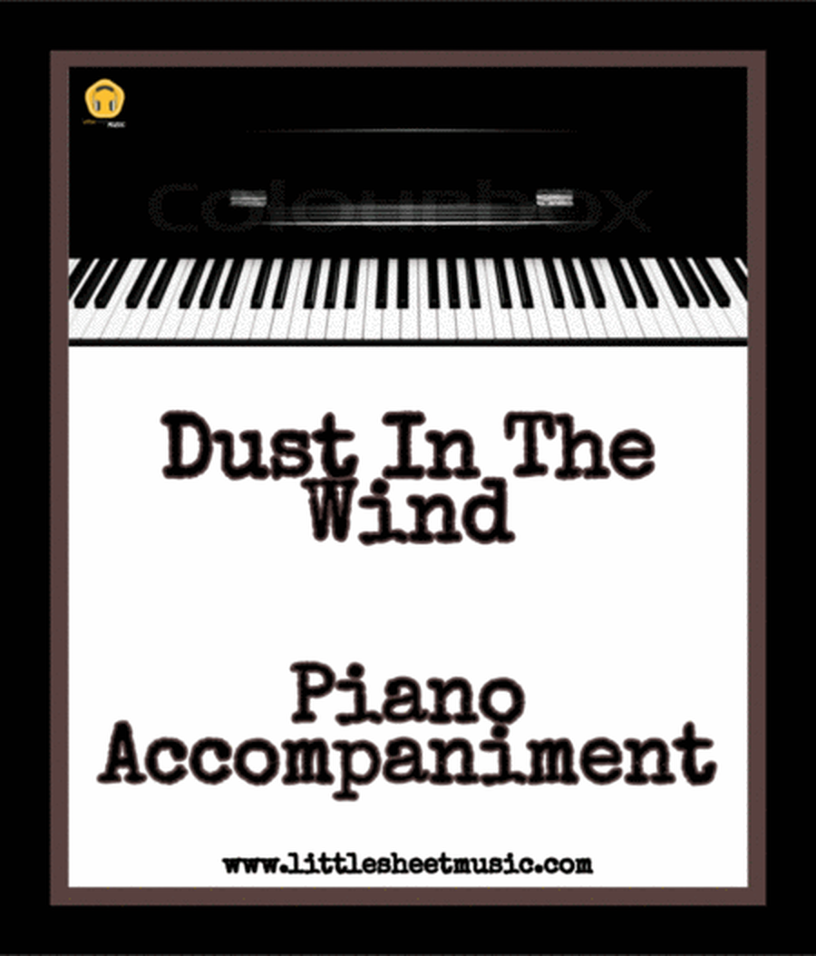 Dust In The Wind (Piano Accompaniment) image number null