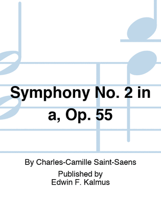 Book cover for Symphony No. 2 in a, Op. 55
