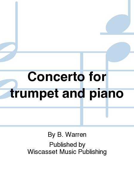 Concerto for trumpet & piano