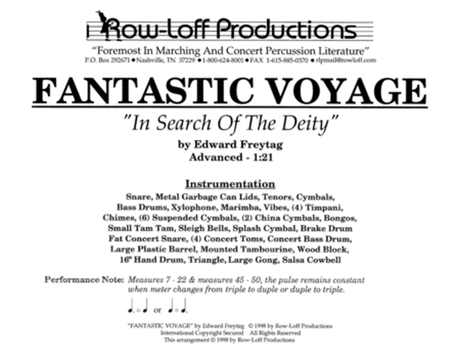 Fantastic Voyage w/Tutor Tracks