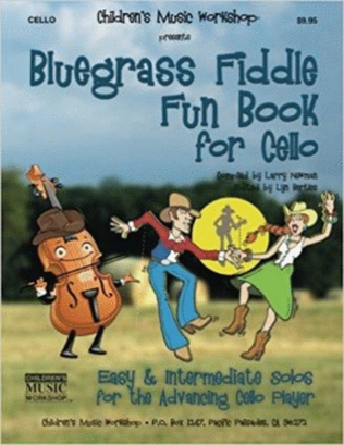 Book cover for Bluegrass Fiddle Fun Book for Cello