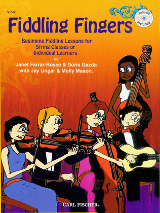 Book cover for Fiddling Fingers