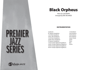 Book cover for Black Orpheus: Score
