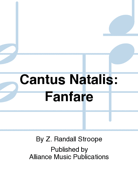 Cantus Natalis: Fanfare - Score and parts