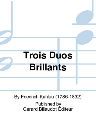 Book cover for Trois Duos Brillants