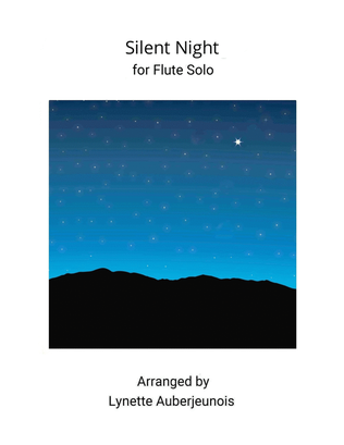 Book cover for Silent Night - Flute Solo