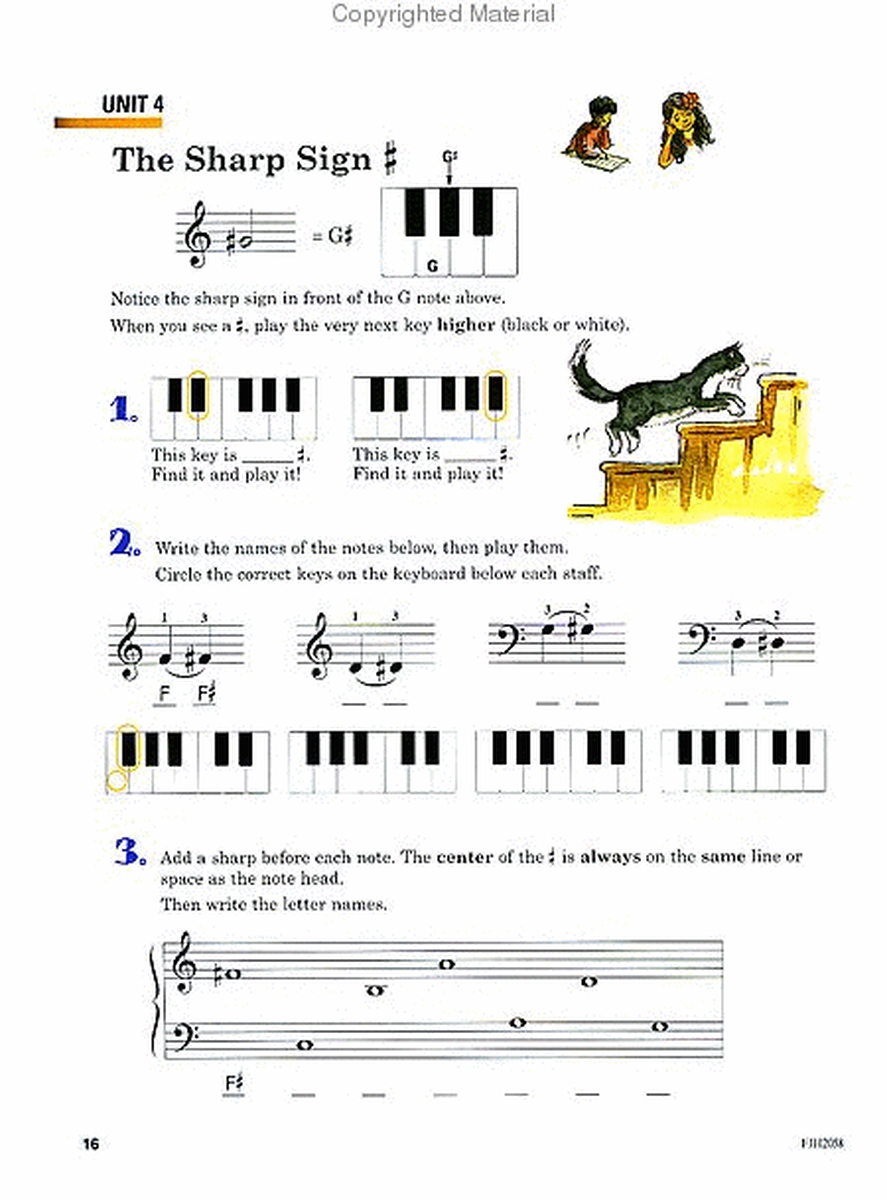 Succeeding at the Piano -- Theory and Activity Book -- 1A