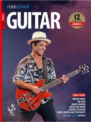 Book cover for Rockschool Guitar Grade 4 (2018)