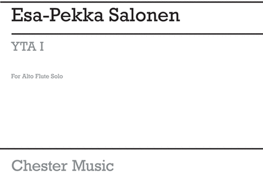 YTA 1 For Alto Flute