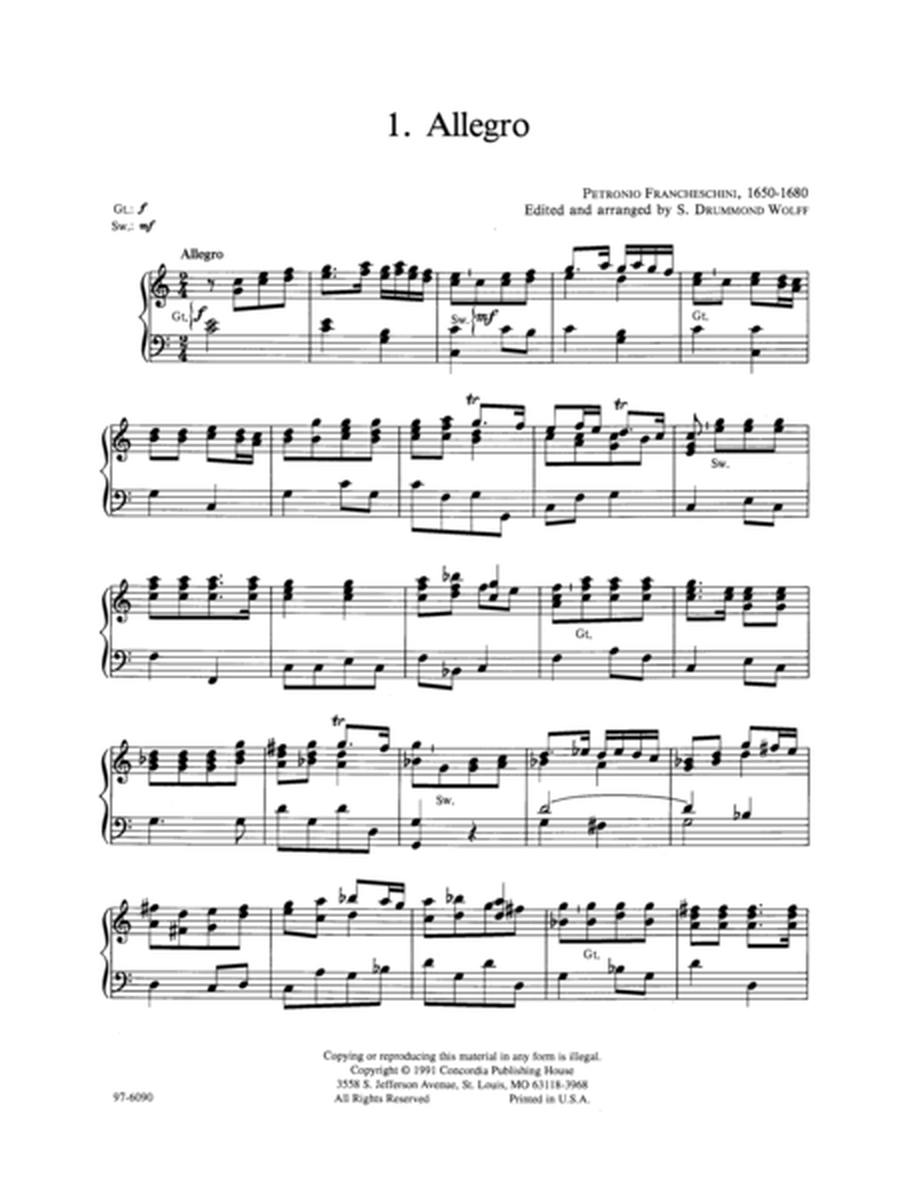 Baroque Music for Manuals, Vol. V